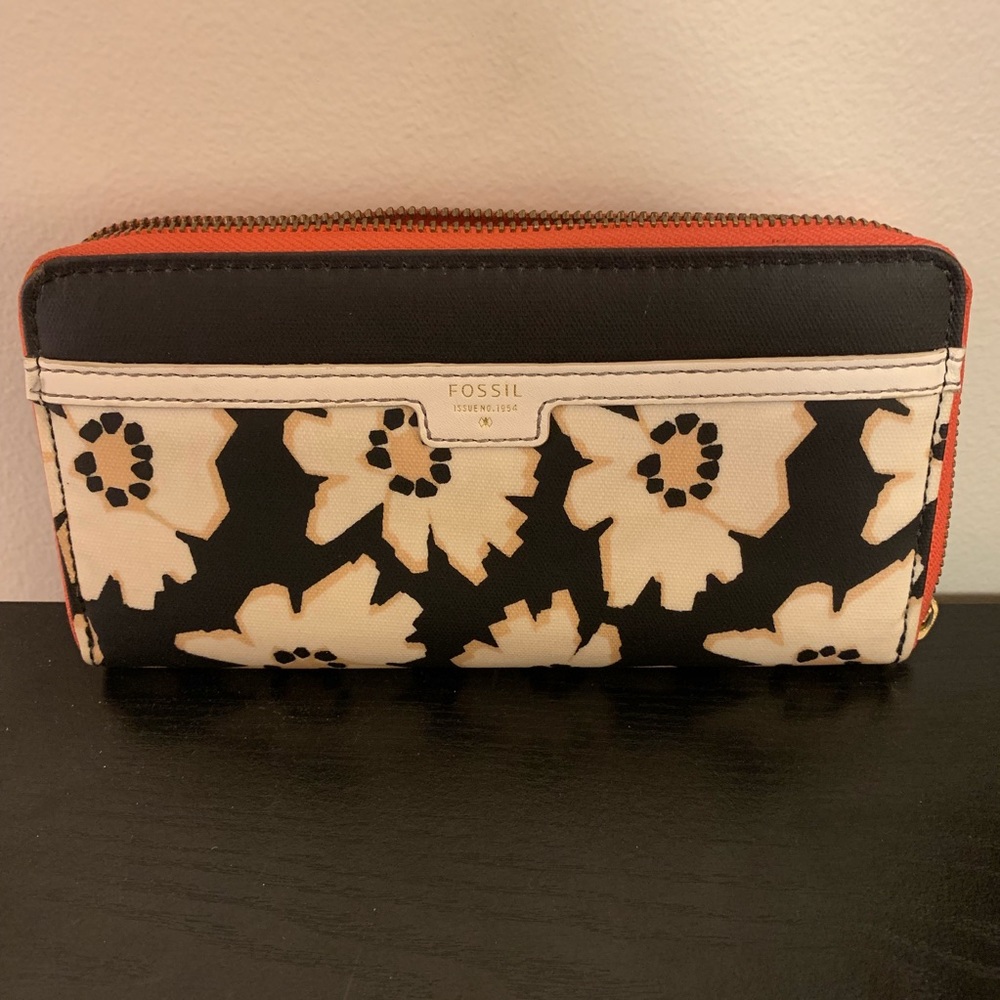 Floral Fossil Wallet
